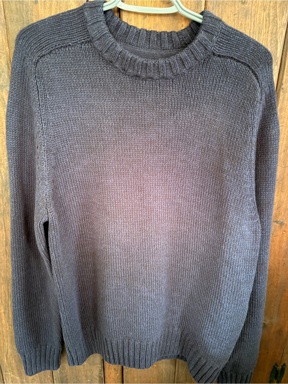 Roots Men's Crewneck Sweater in Navy - Picture 2 of 6